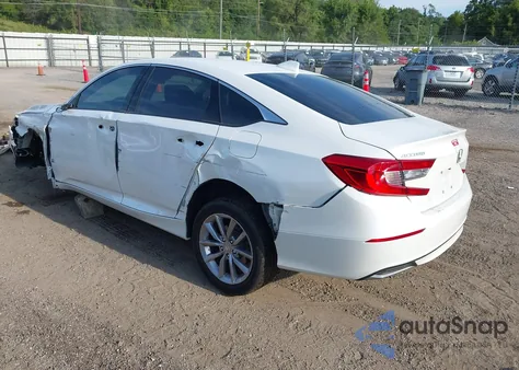 2022 Honda Accord Lx z USA, uszkodzony, nr VIN 1HGCV1F1XNA014723